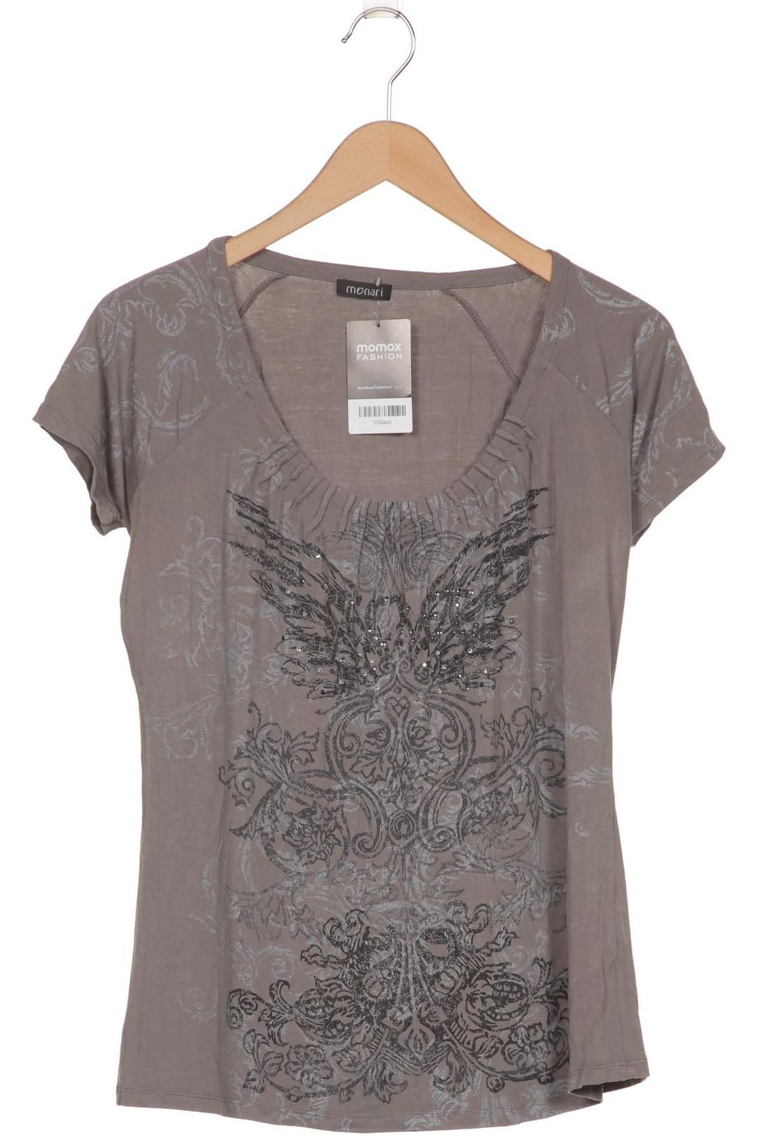 

monari Damen T-Shirt, grau, Gr. 42