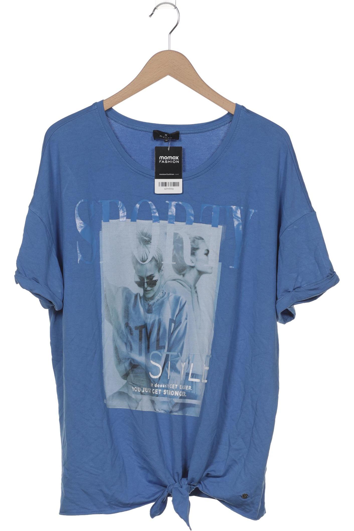 

monari Damen T-Shirt, blau, Gr. 46