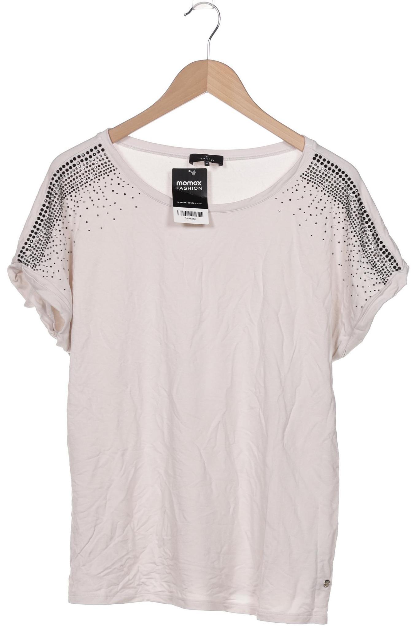 

monari Damen T-Shirt, weiß, Gr. 44