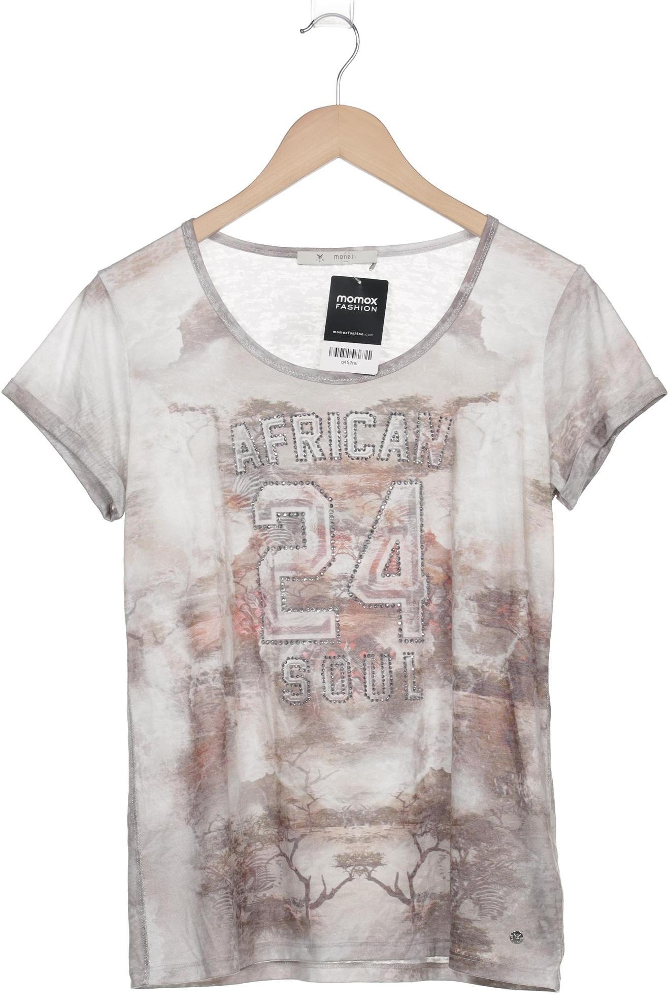 

monari Damen T-Shirt, grau, Gr. 38