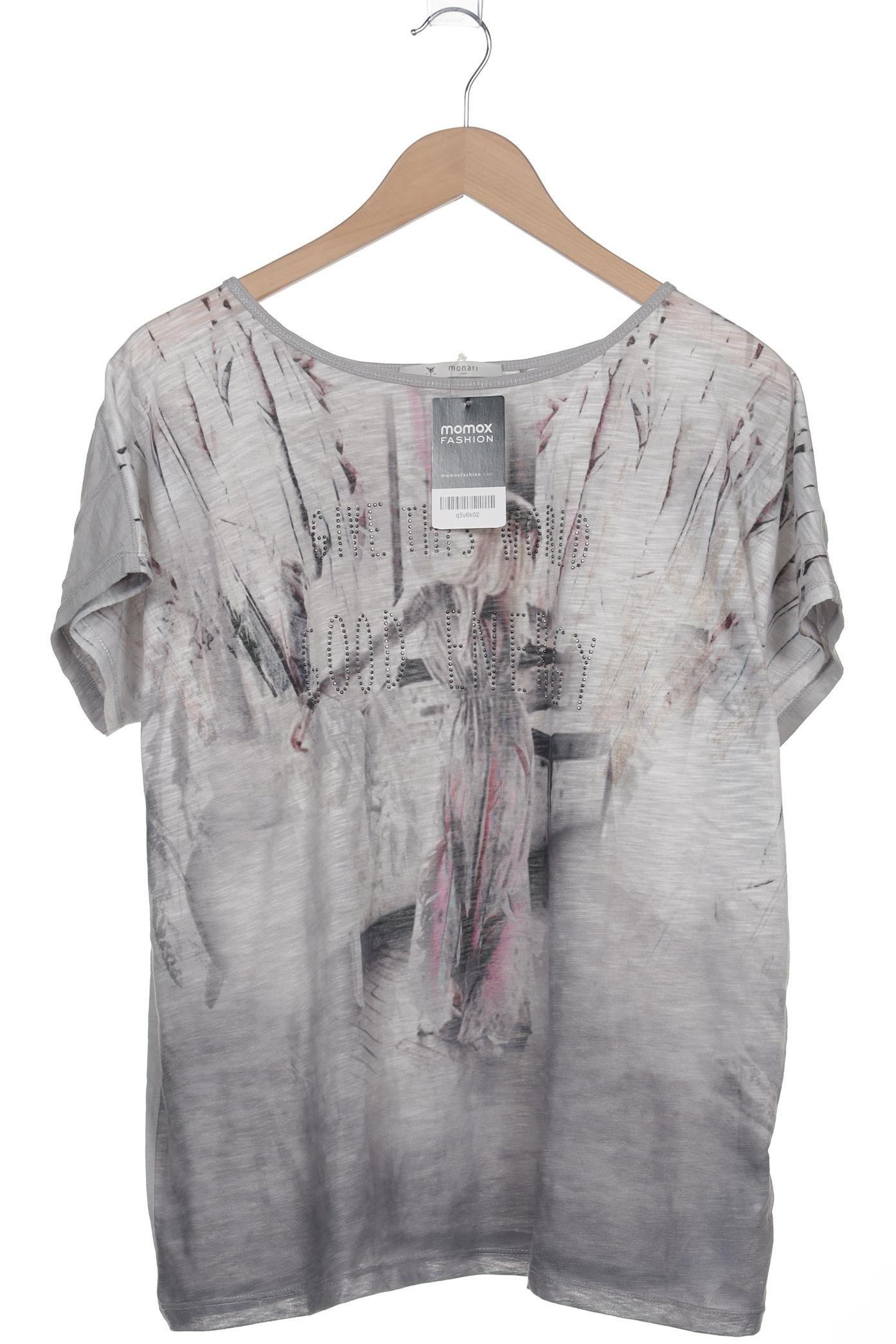 

monari Damen T-Shirt, grau, Gr. 48