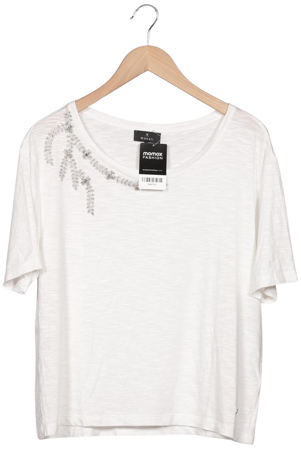 

monari Damen T-Shirt, weiß, Gr. 38