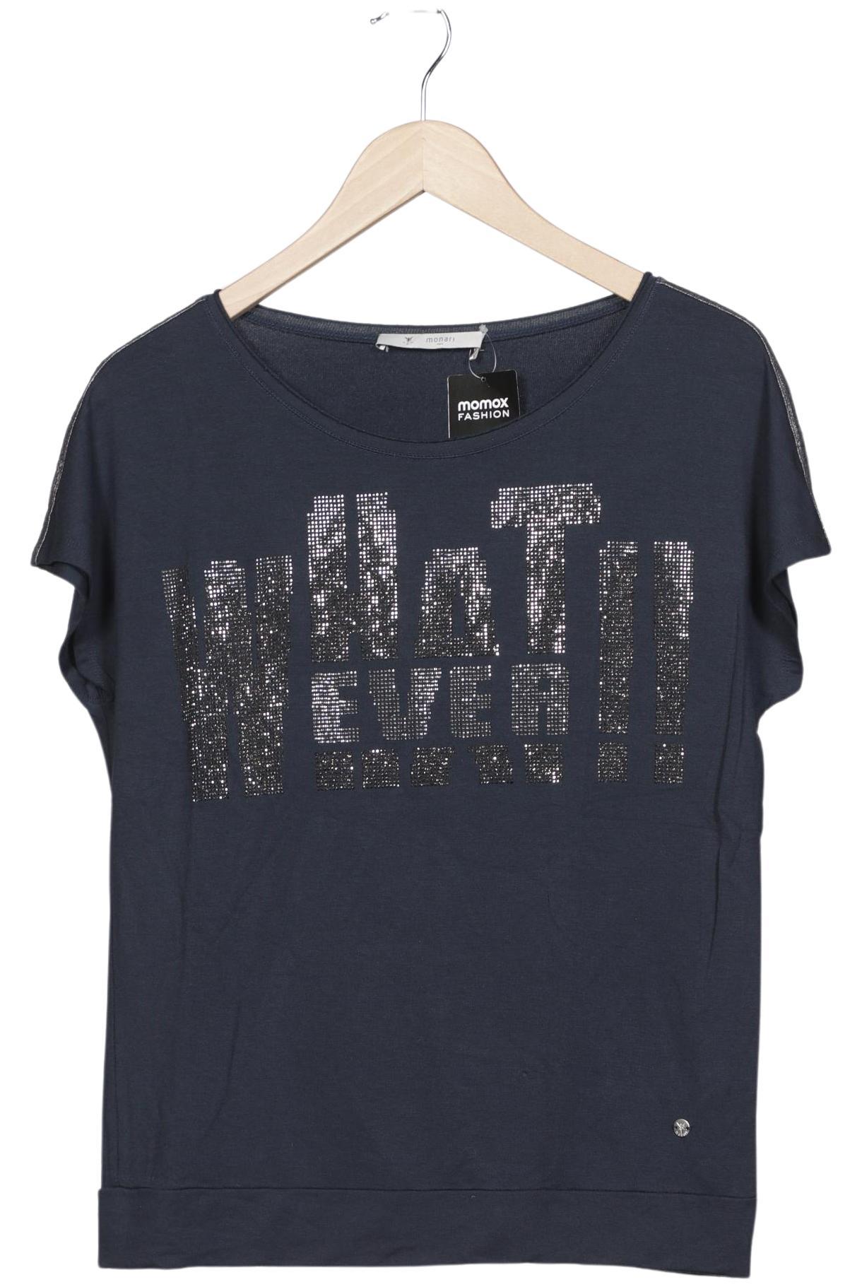 

monari Damen T-Shirt, marineblau, Gr. 38
