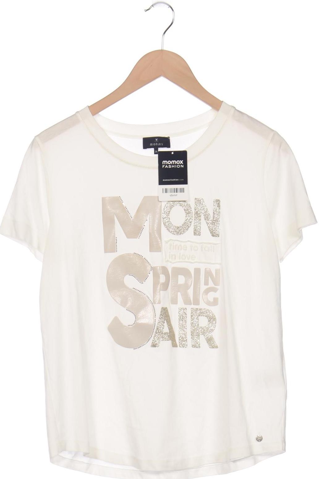 

monari Damen T-Shirt, weiß, Gr. 38