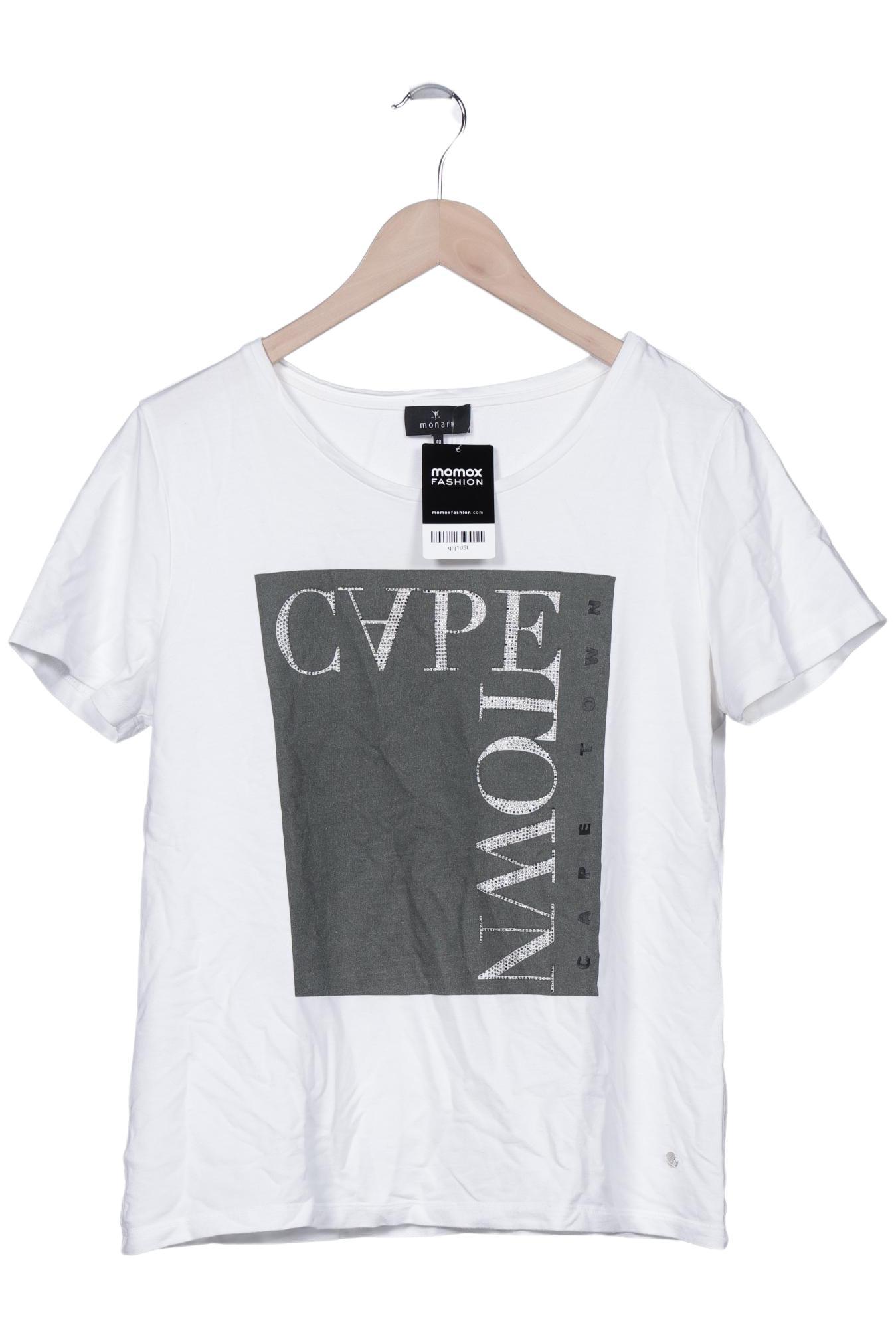 

monari Damen T-Shirt, weiß, Gr. 40