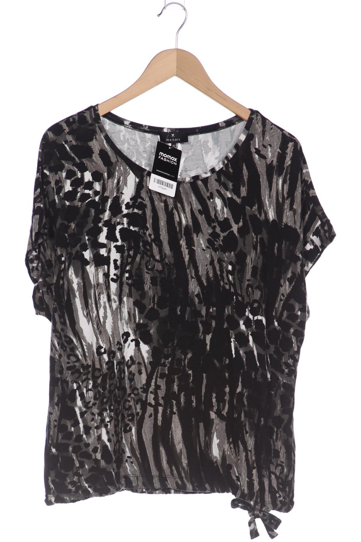 

monari Damen T-Shirt, schwarz, Gr. 42