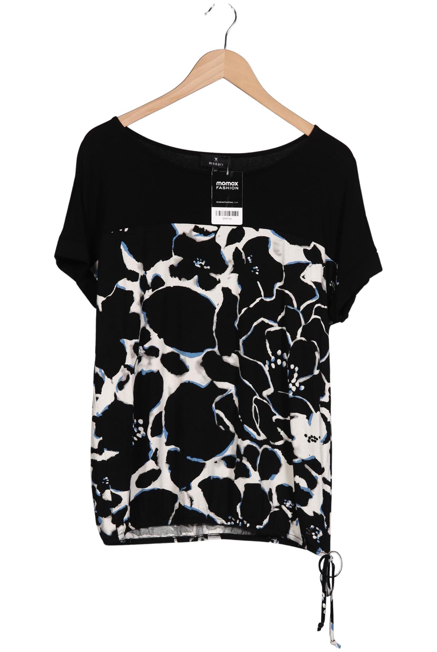 

monari Damen T-Shirt, schwarz, Gr. 42