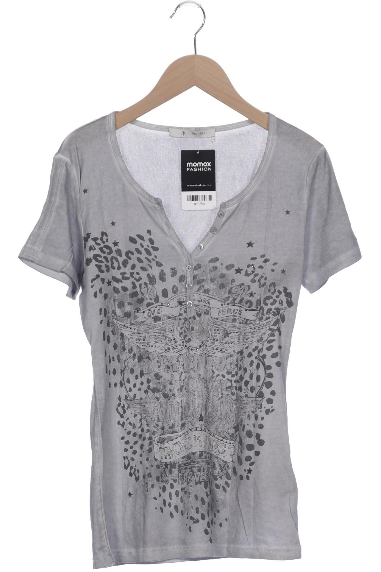

monari Damen T-Shirt, grau, Gr. 36