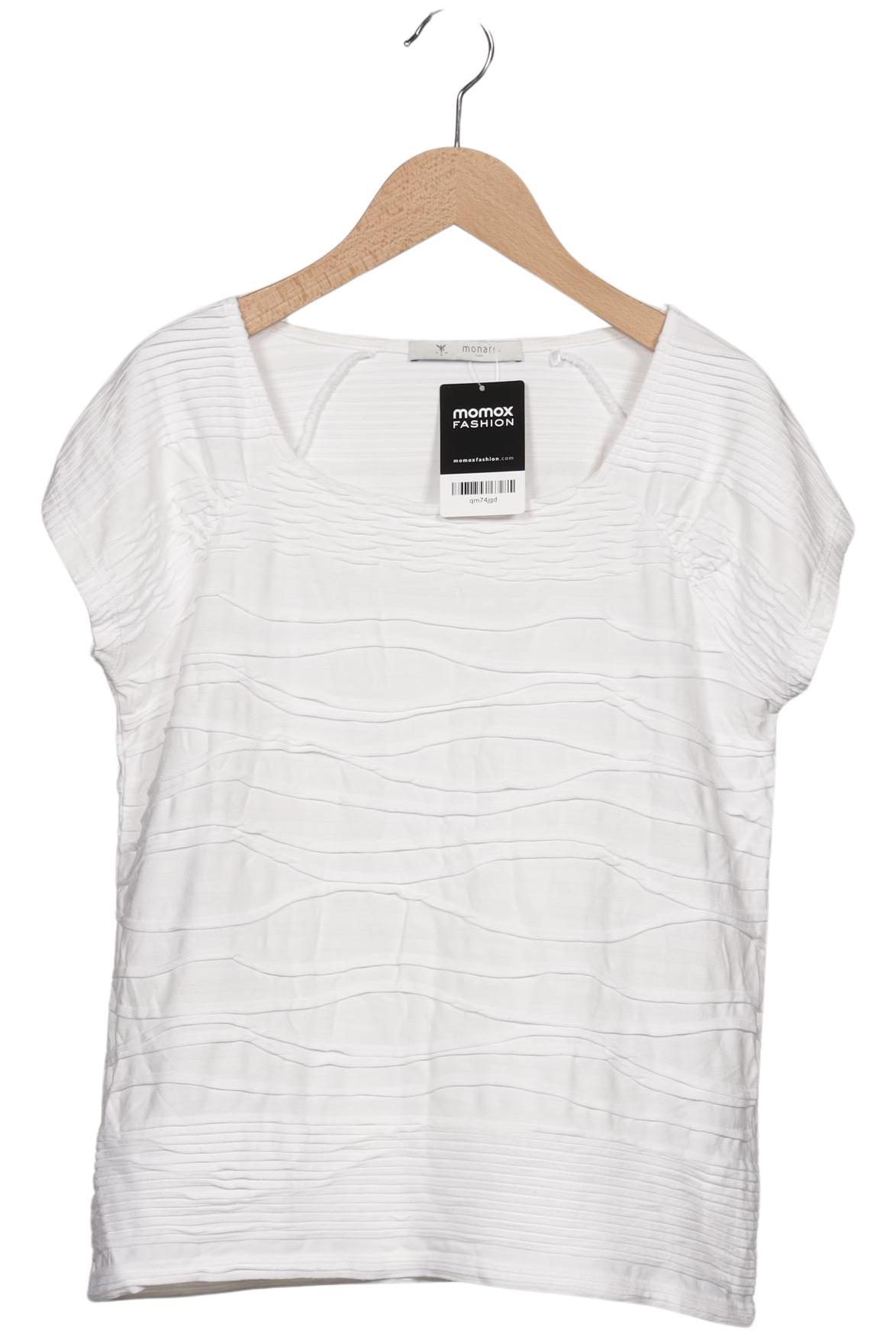 

monari Damen T-Shirt, weiß, Gr. 40