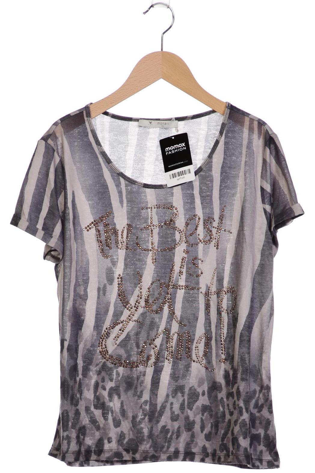 

monari Damen T-Shirt, grau, Gr. 38