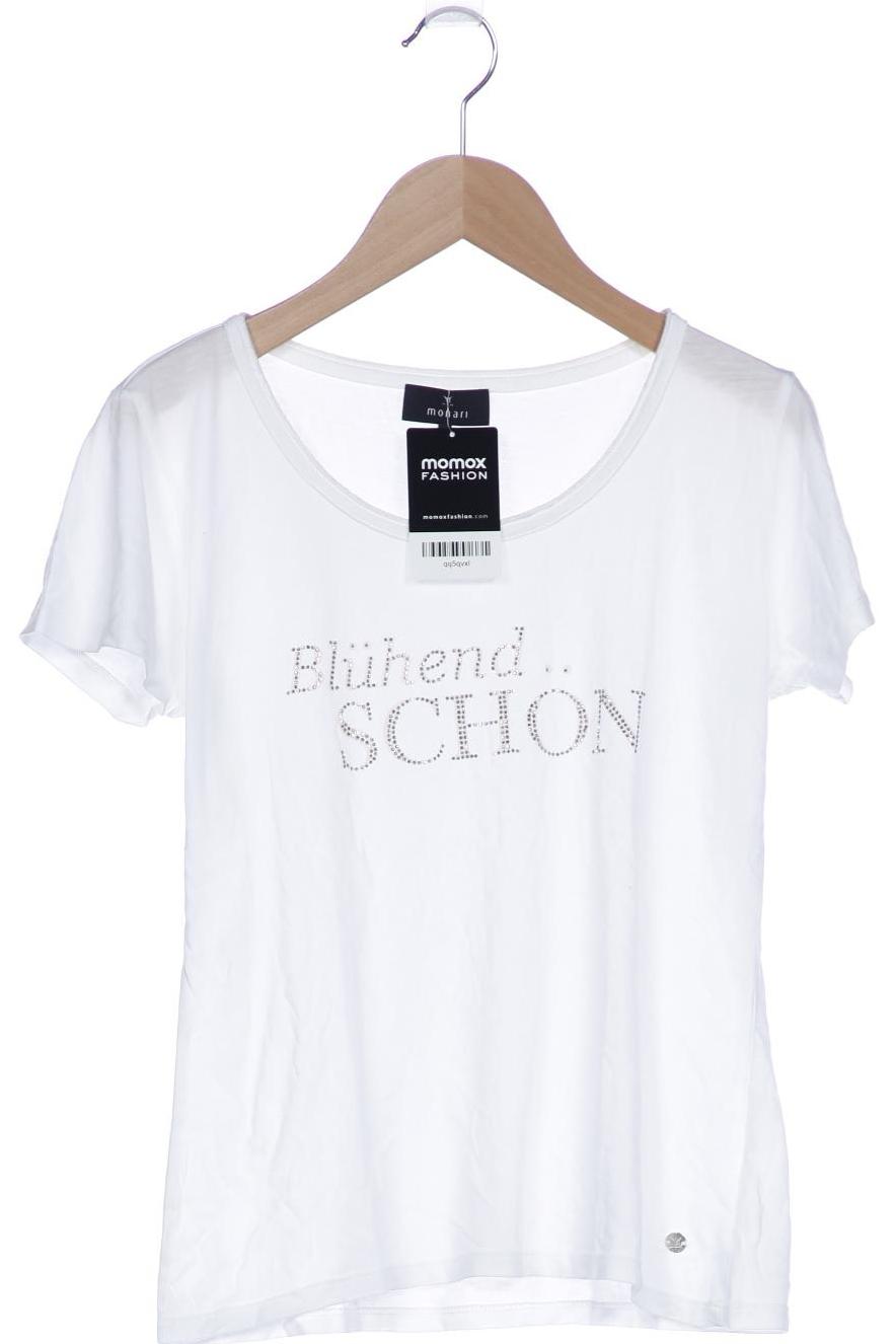 

monari Damen T-Shirt, weiß