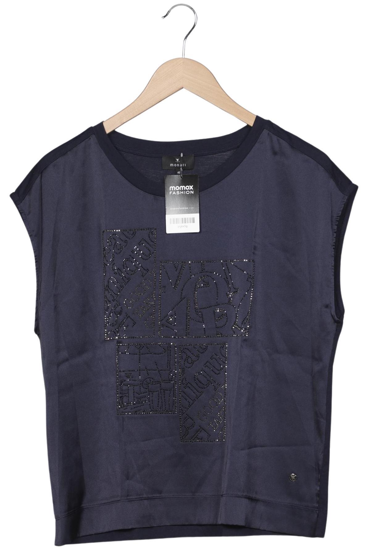 

monari Damen T-Shirt, marineblau, Gr. 40