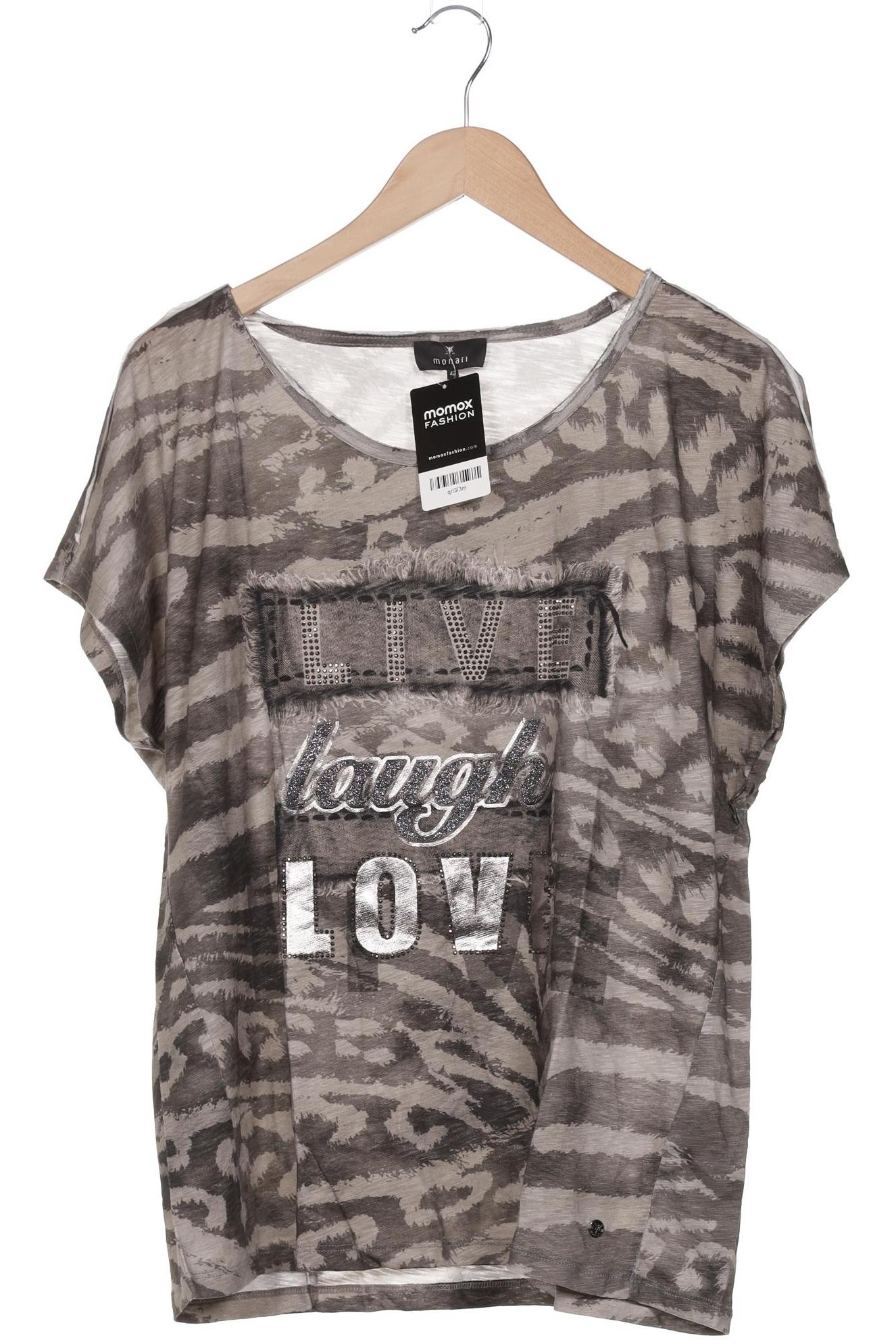 

monari Damen T-Shirt, grau, Gr. 42