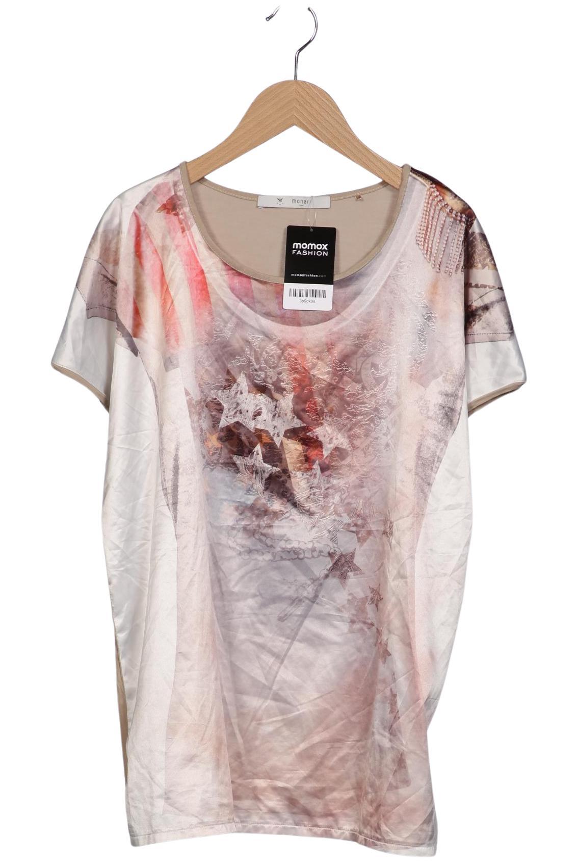

monari Damen T-Shirt, beige, Gr. 48