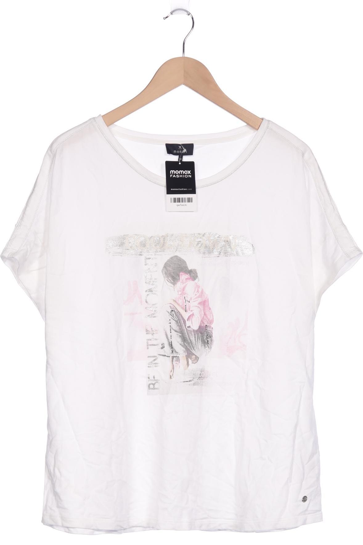 

monari Damen T-Shirt, weiß, Gr. 46