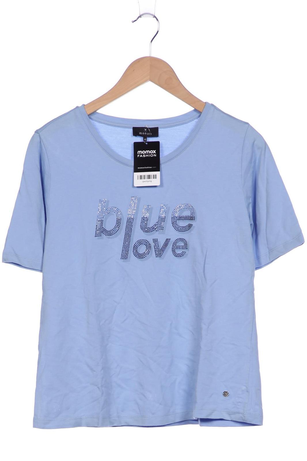 

monari Damen T-Shirt, blau, Gr. 40