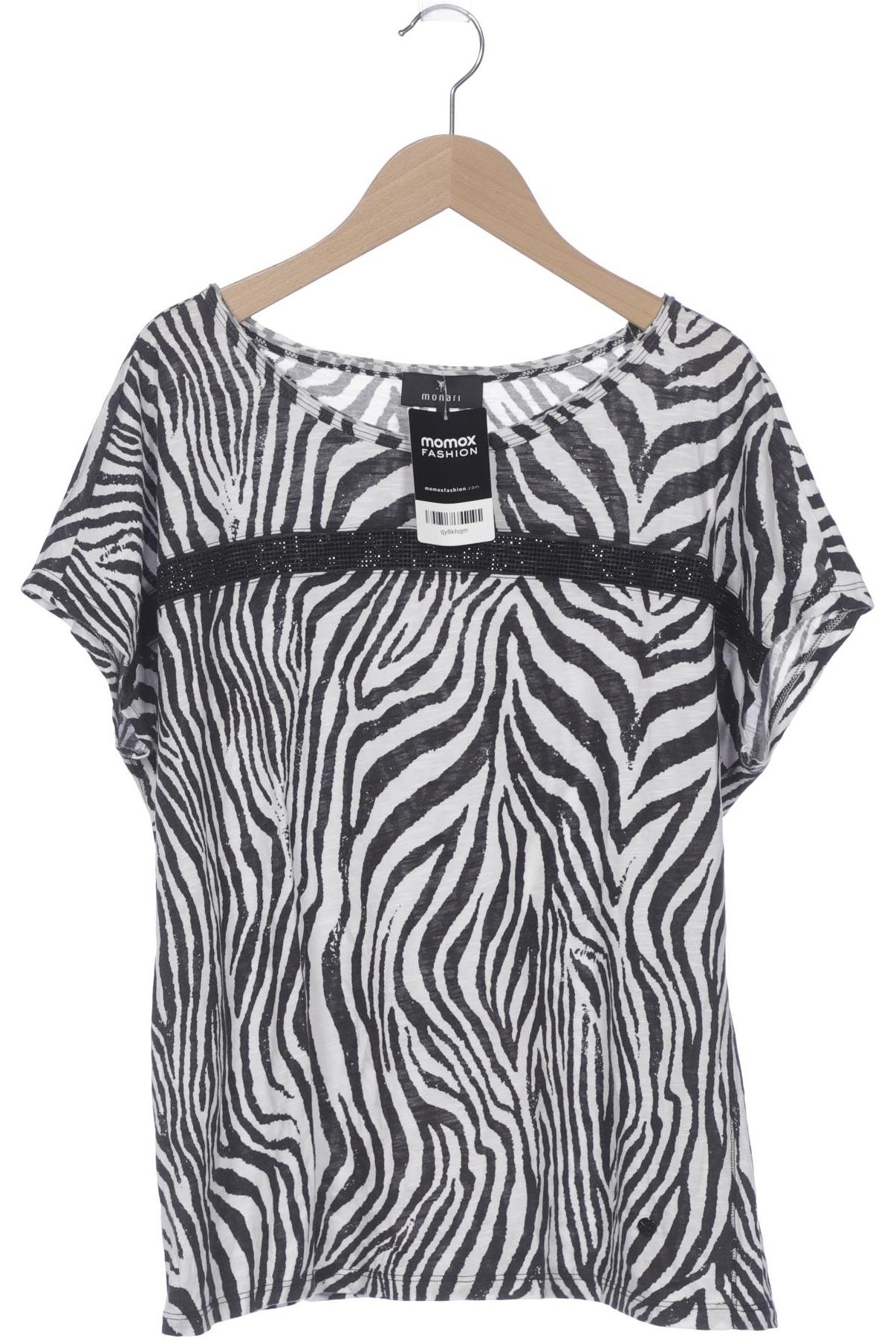

monari Damen T-Shirt, schwarz, Gr. 38
