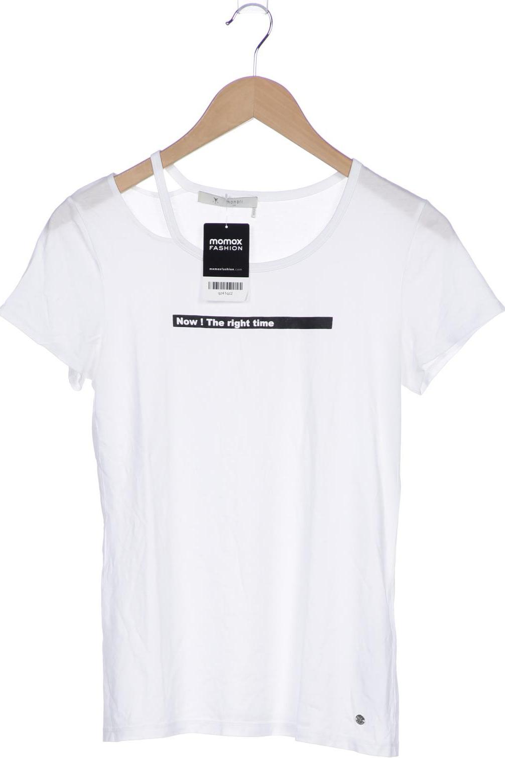 

monari Damen T-Shirt, weiß, Gr. 36
