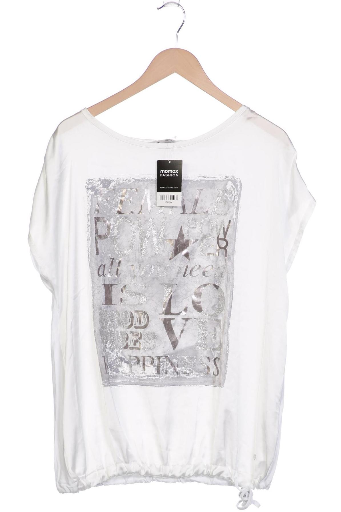 

monari Damen T-Shirt, weiß