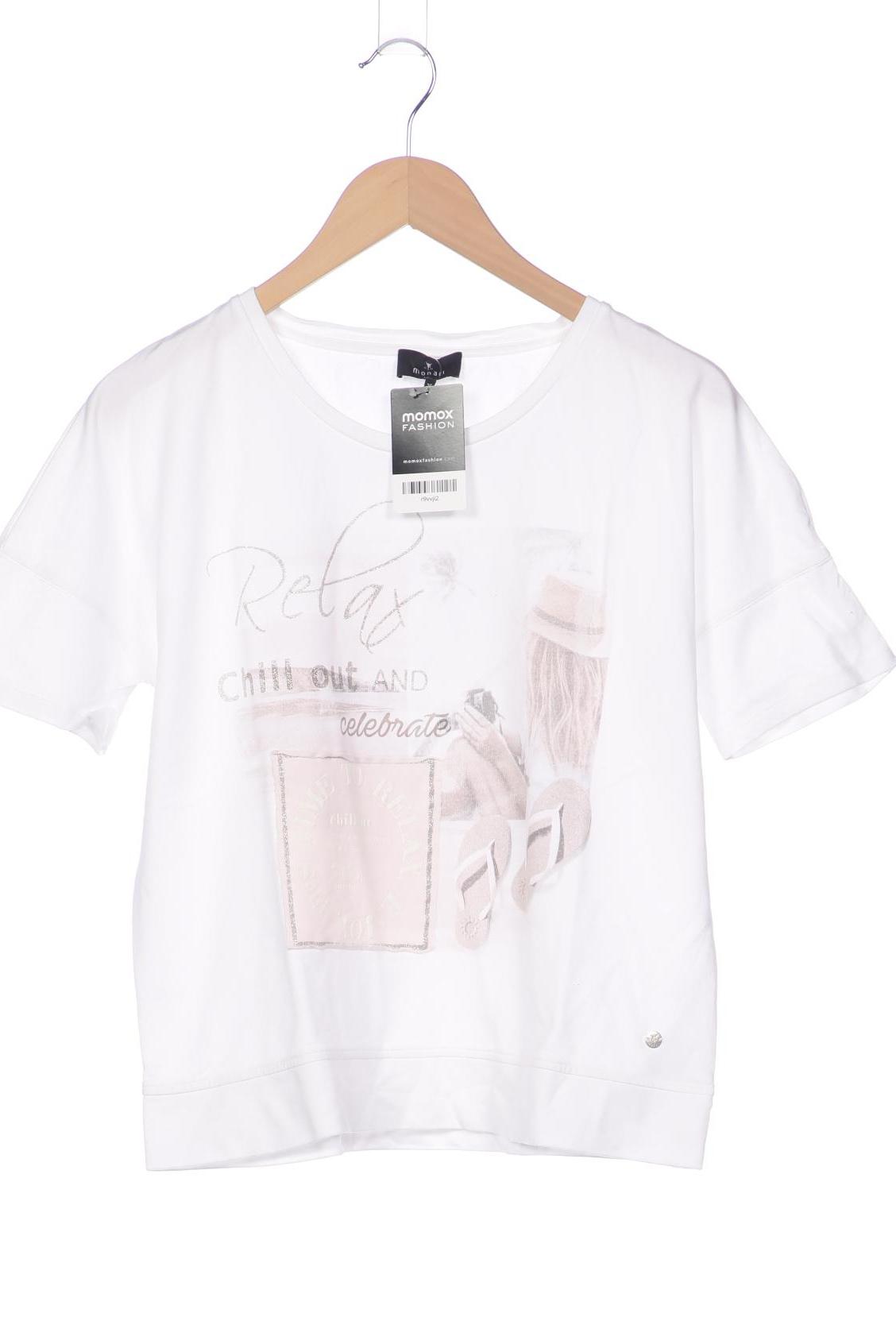

monari Damen T-Shirt, weiß, Gr. 36