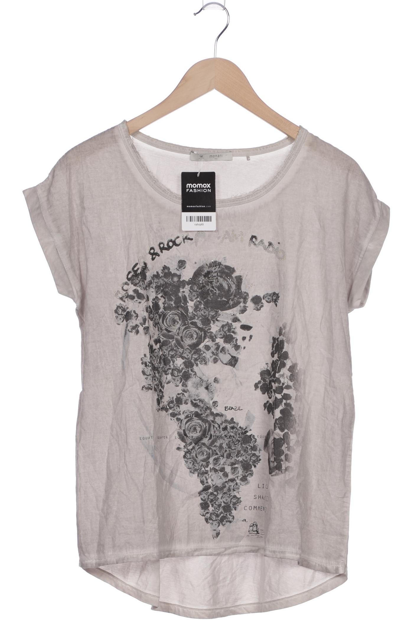 

monari Damen T-Shirt, grau, Gr. 44