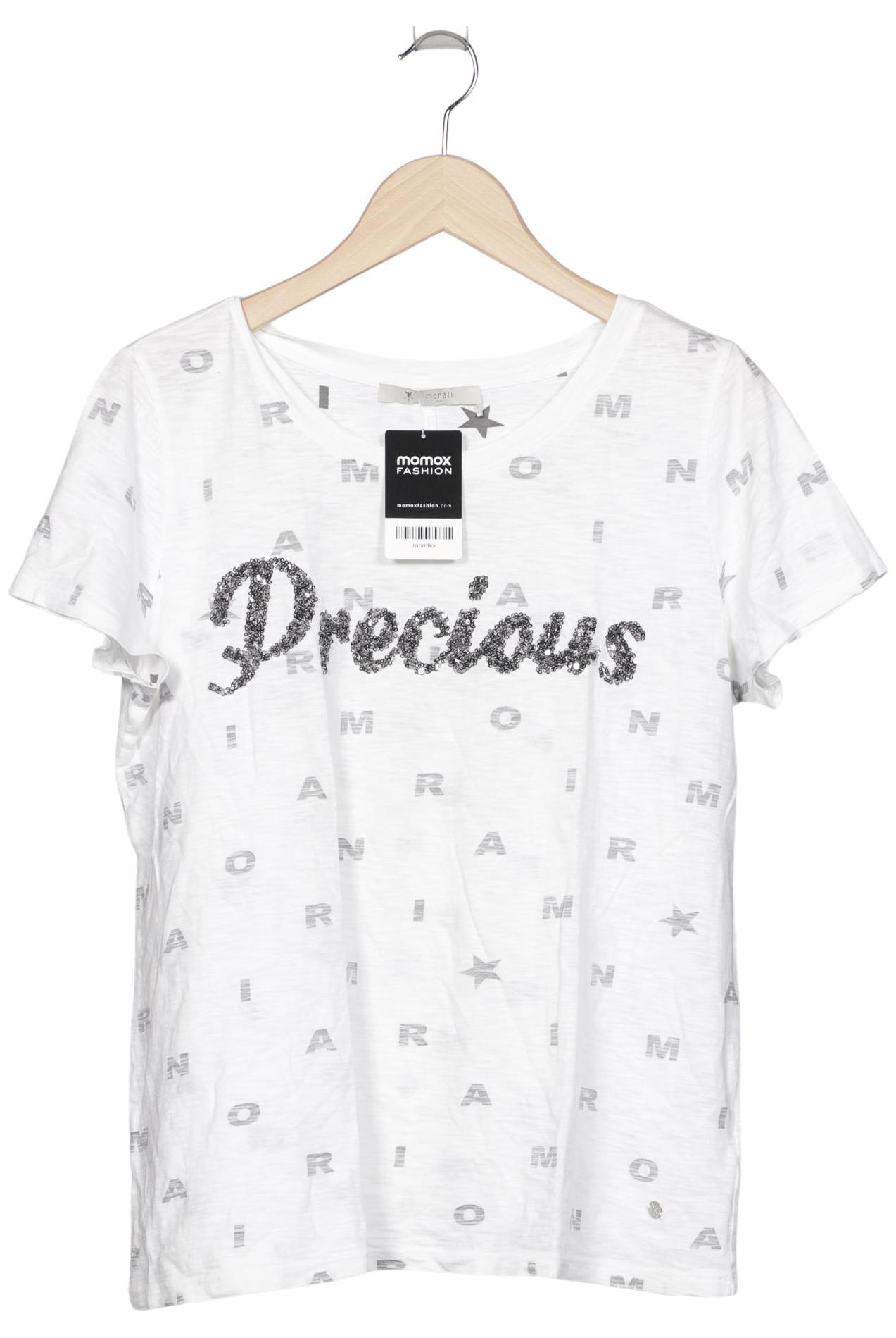 

monari Damen T-Shirt, weiß, Gr. 40