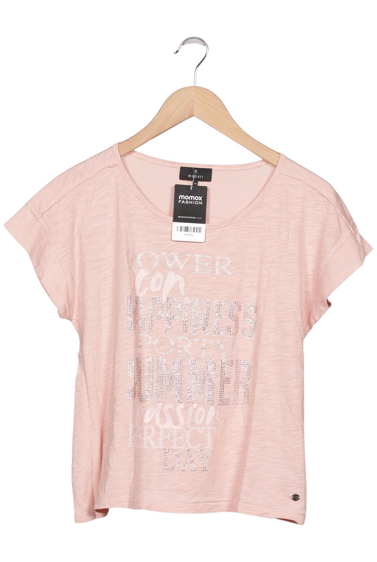 

monari Damen T-Shirt, pink, Gr. 38