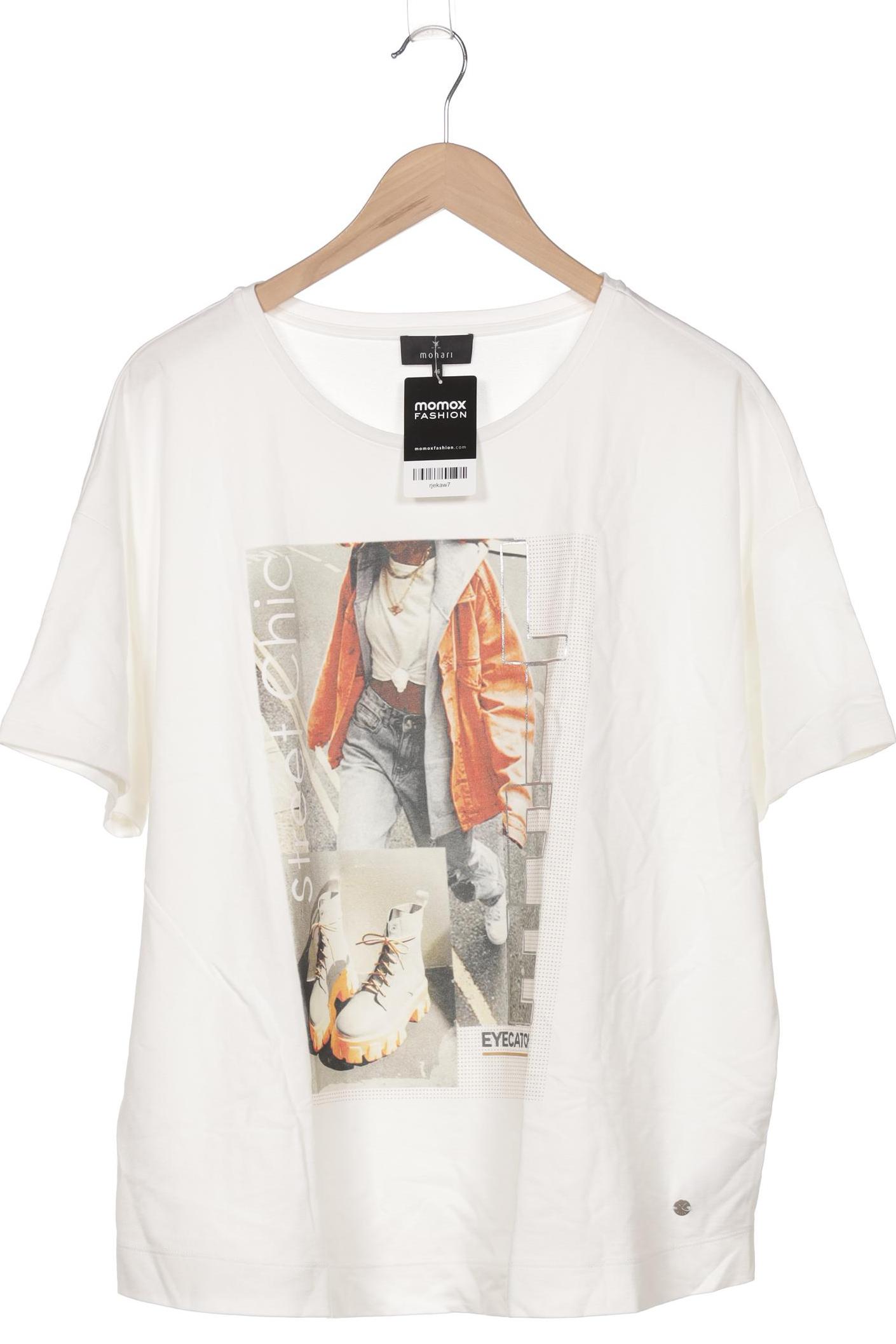 

monari Damen T-Shirt, weiß, Gr. 46