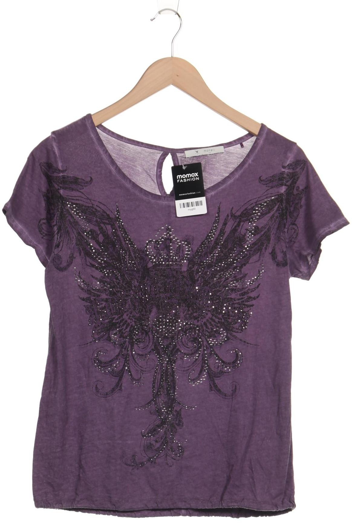 

monari Damen T-Shirt, flieder, Gr. 38