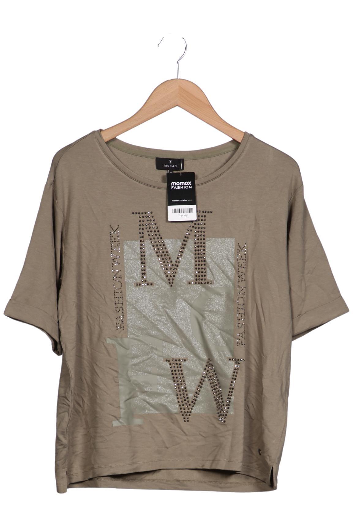 

monari Damen T-Shirt, grün, Gr. 38