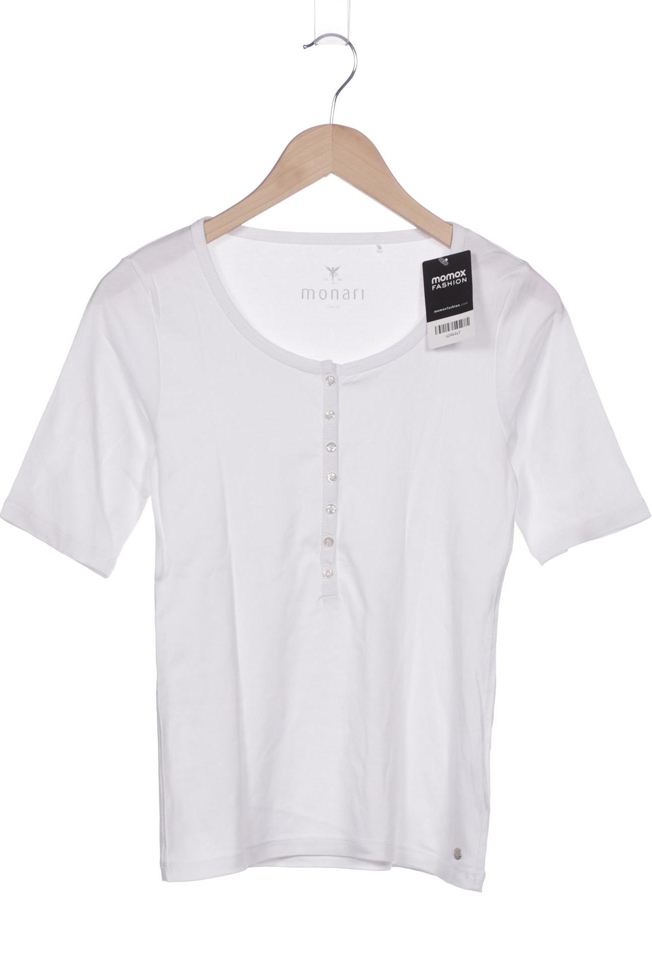 

monari Damen T-Shirt, weiß, Gr. 36