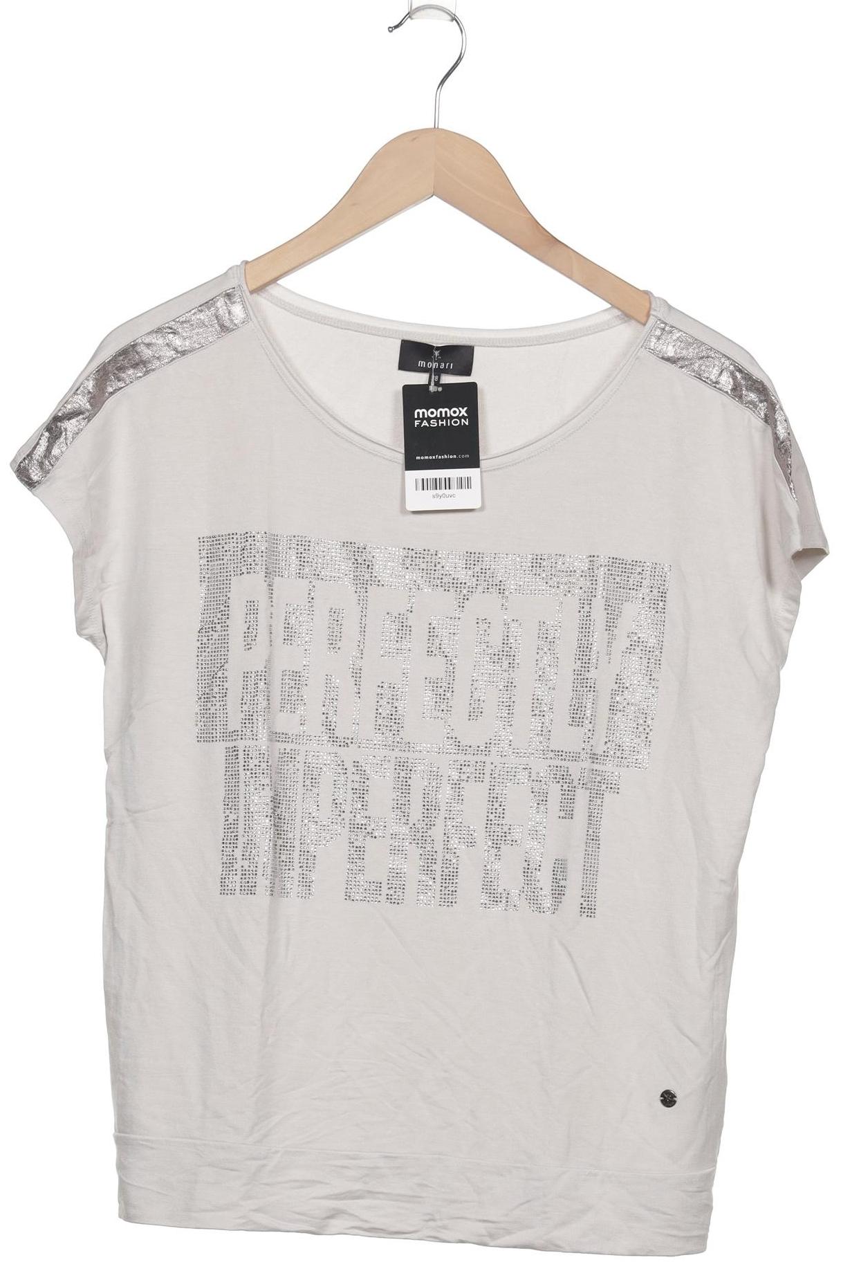 

monari Damen T-Shirt, grau, Gr. 38