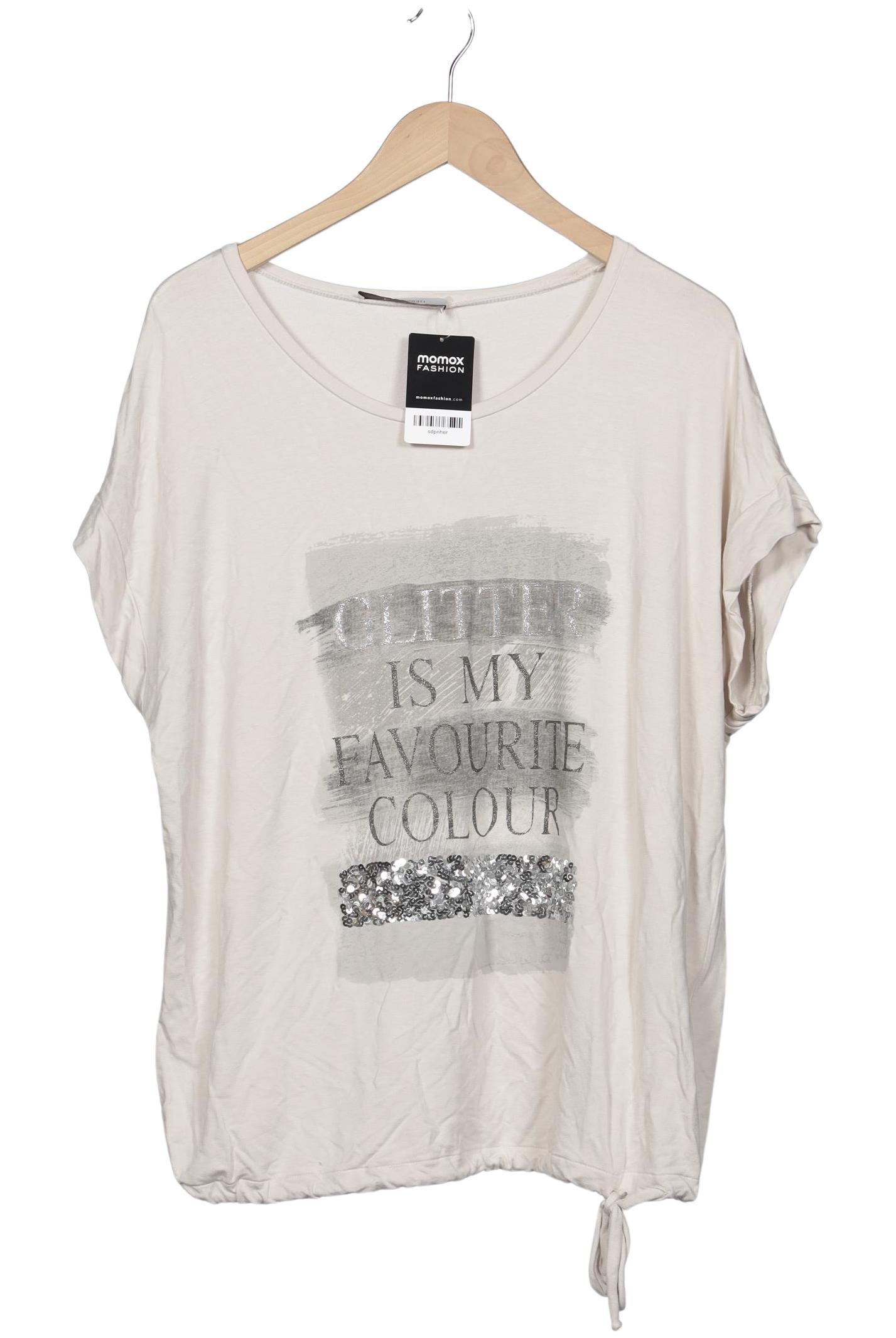 

monari Damen T-Shirt, beige, Gr. 44