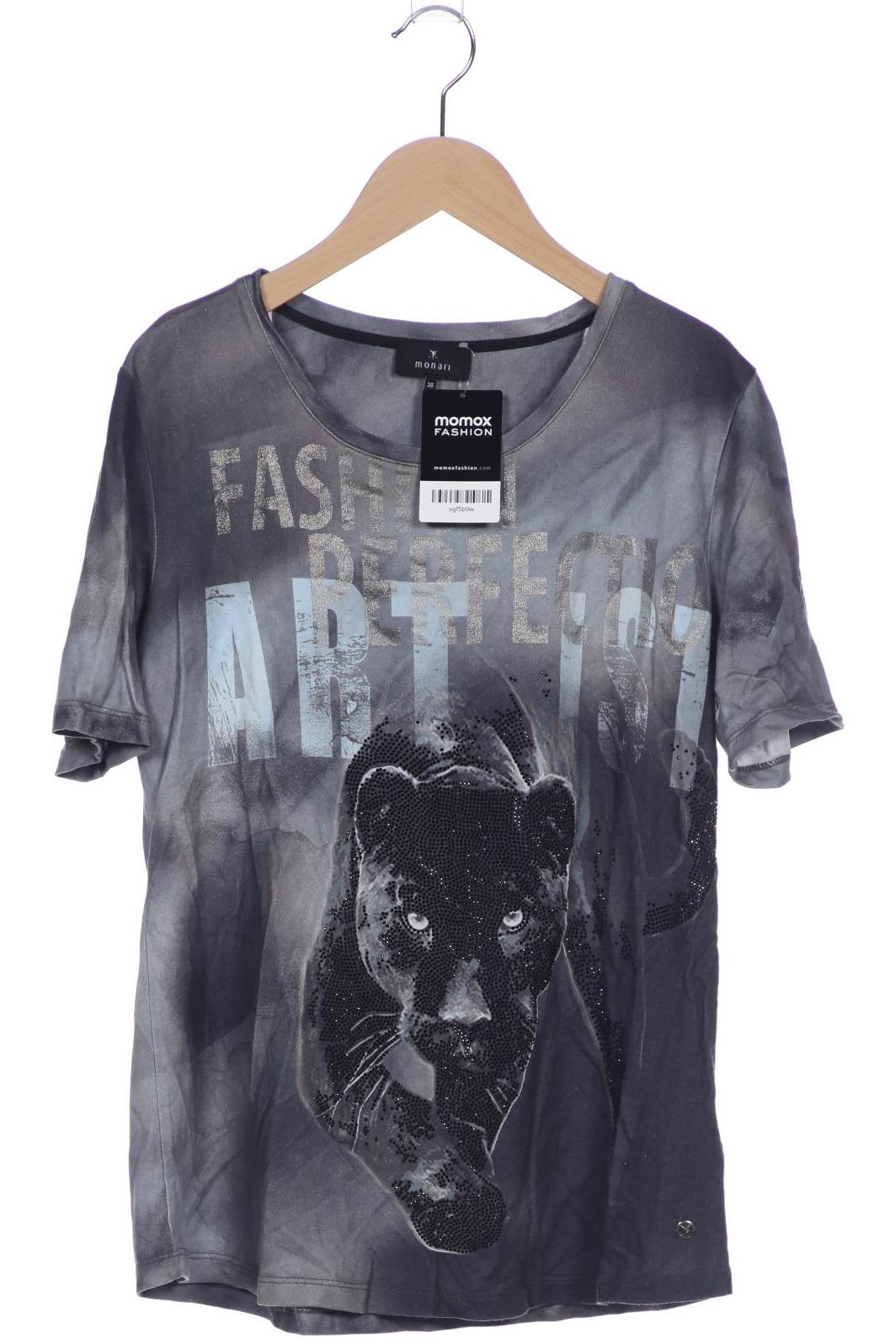 

monari Damen T-Shirt, grau, Gr. 38
