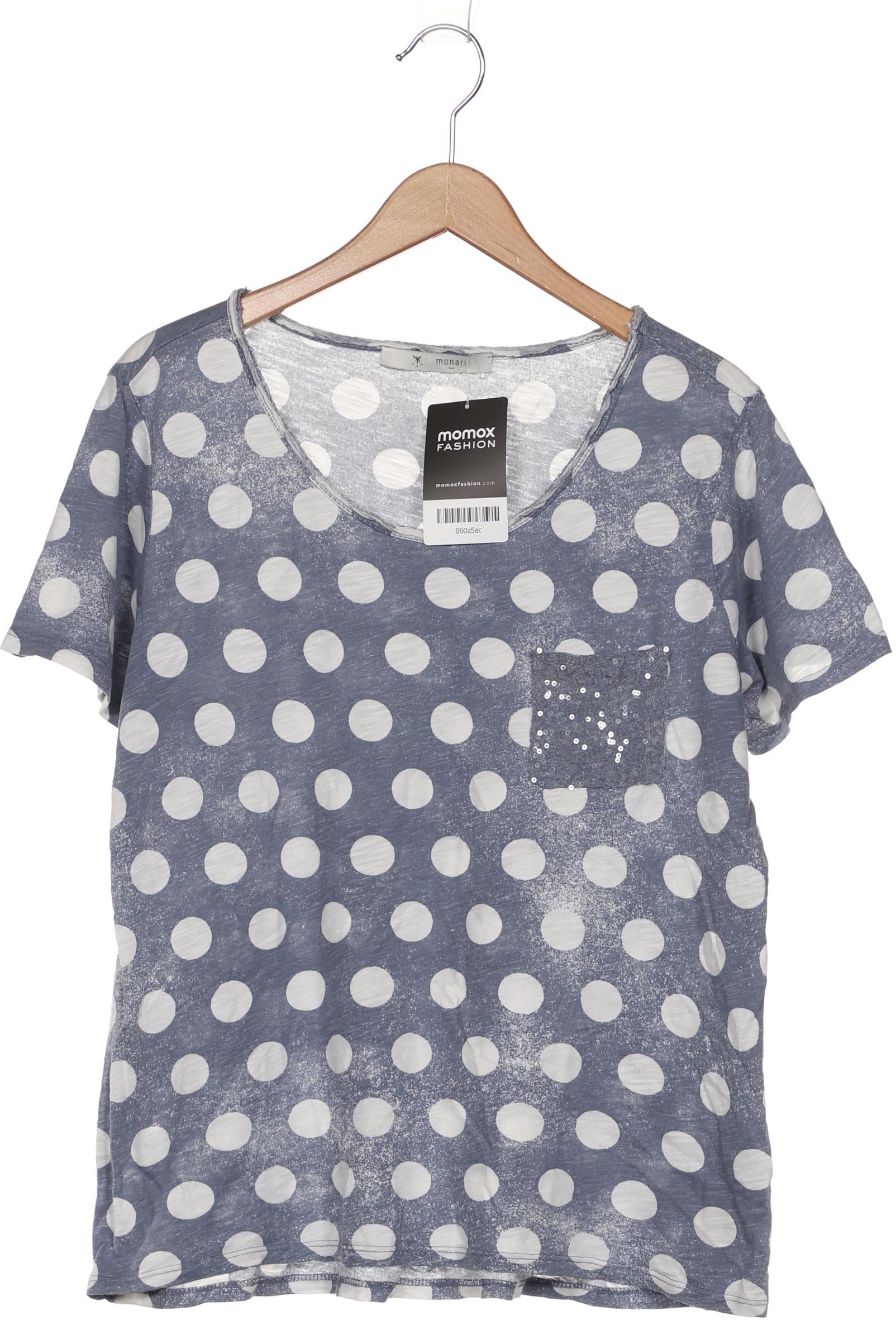 

monari Damen T-Shirt, blau, Gr. 36