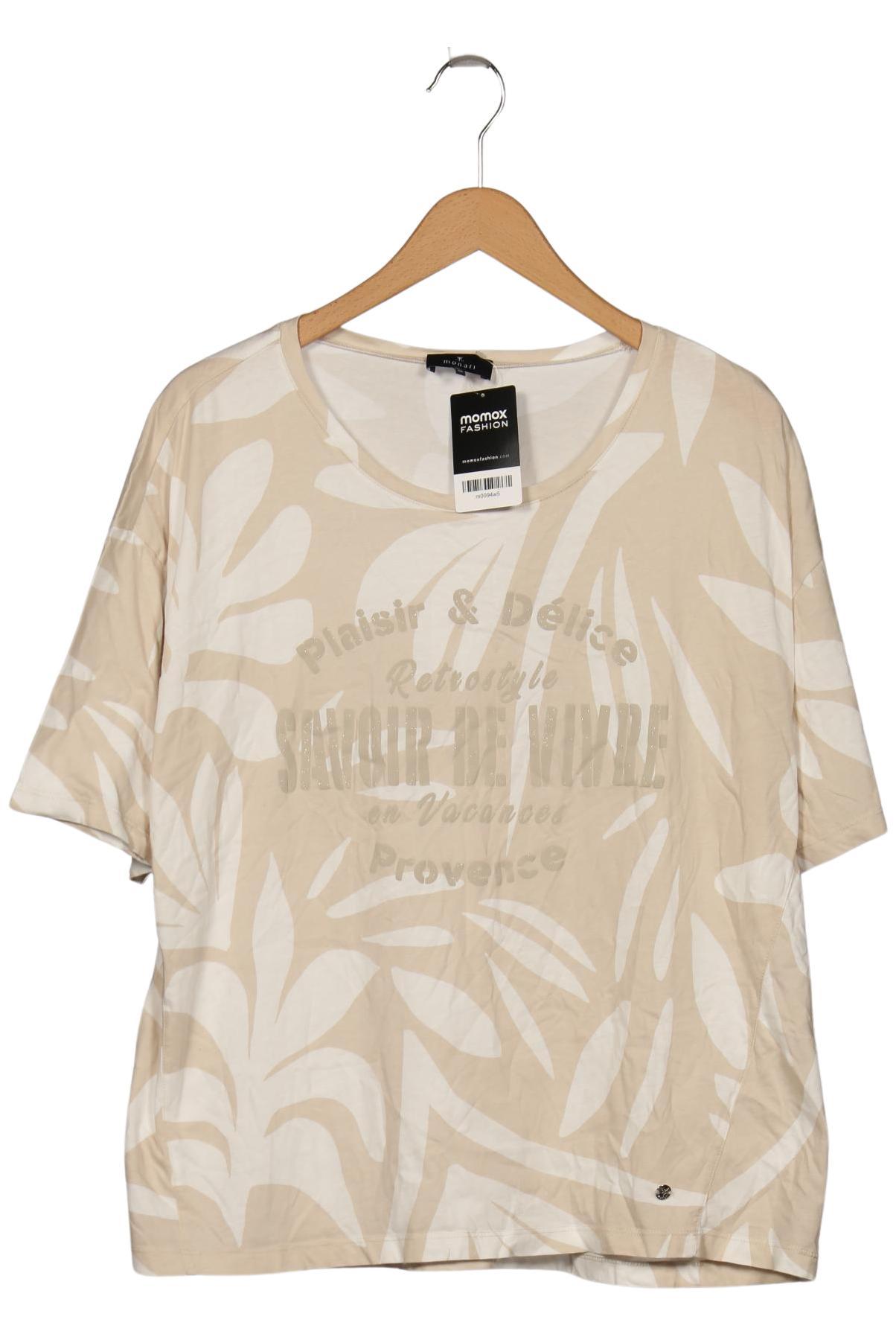 

monari Damen T-Shirt, beige, Gr. 46