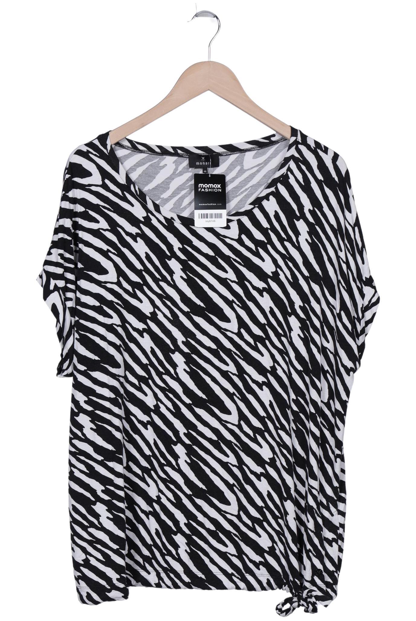 

monari Damen T-Shirt, schwarz, Gr. 46