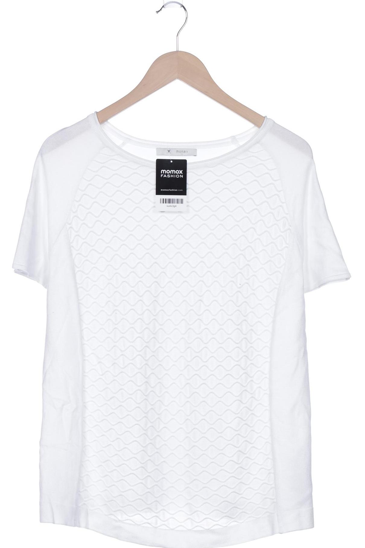 

monari Damen T-Shirt, weiß