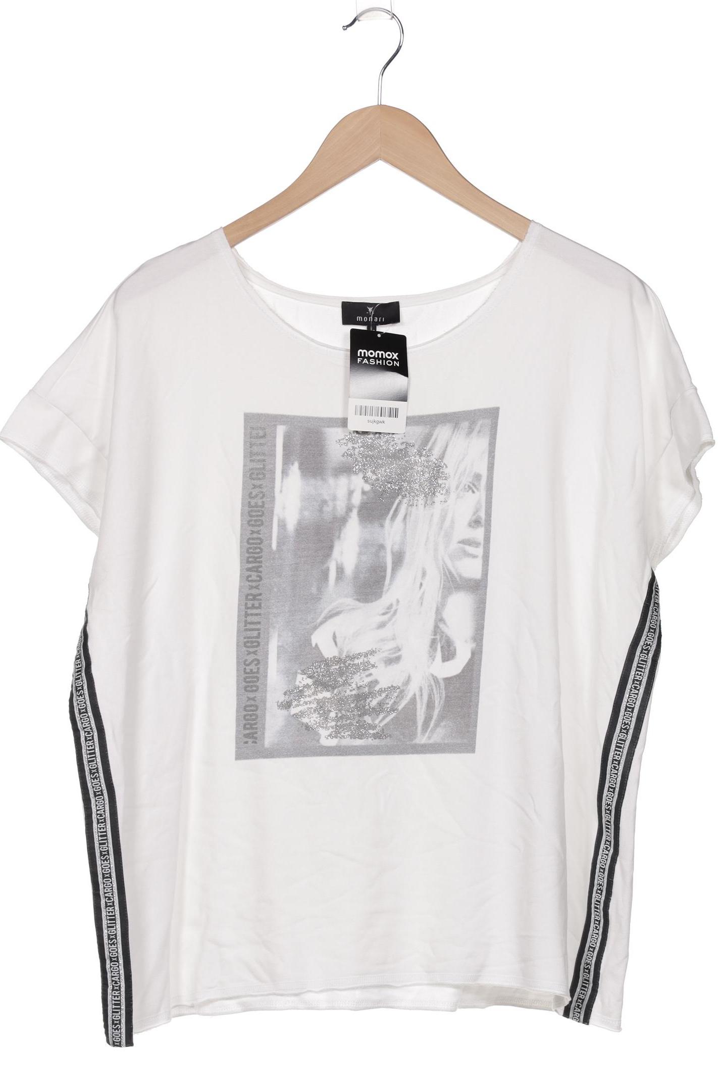 

monari Damen T-Shirt, weiß, Gr. 42