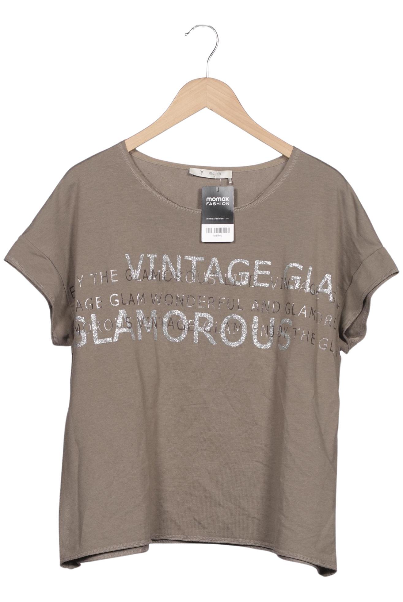

monari Damen T-Shirt, braun, Gr. 42