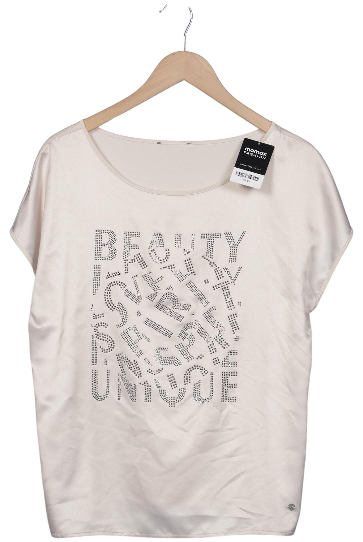 

monari Damen T-Shirt, beige, Gr. 40