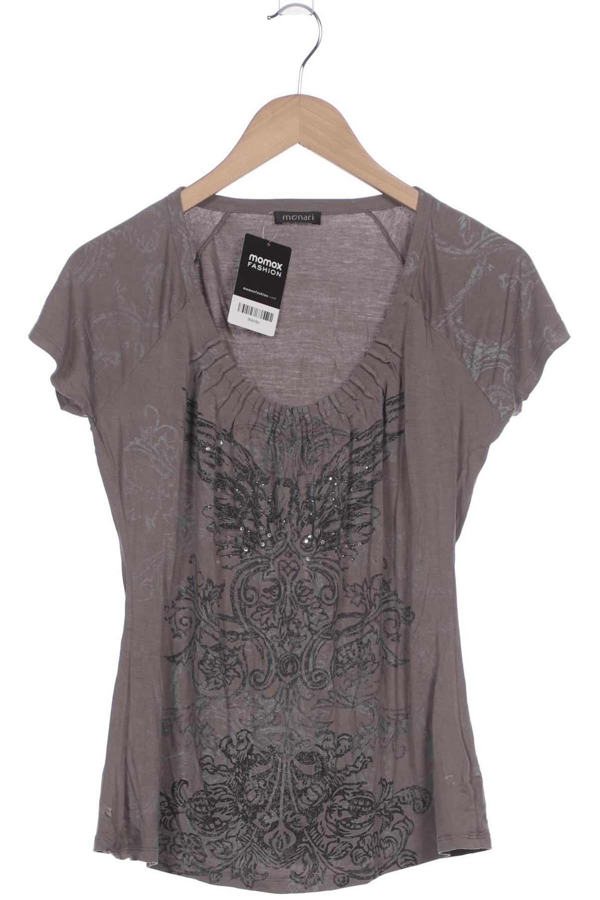 

monari Damen T-Shirt, grau, Gr. 38