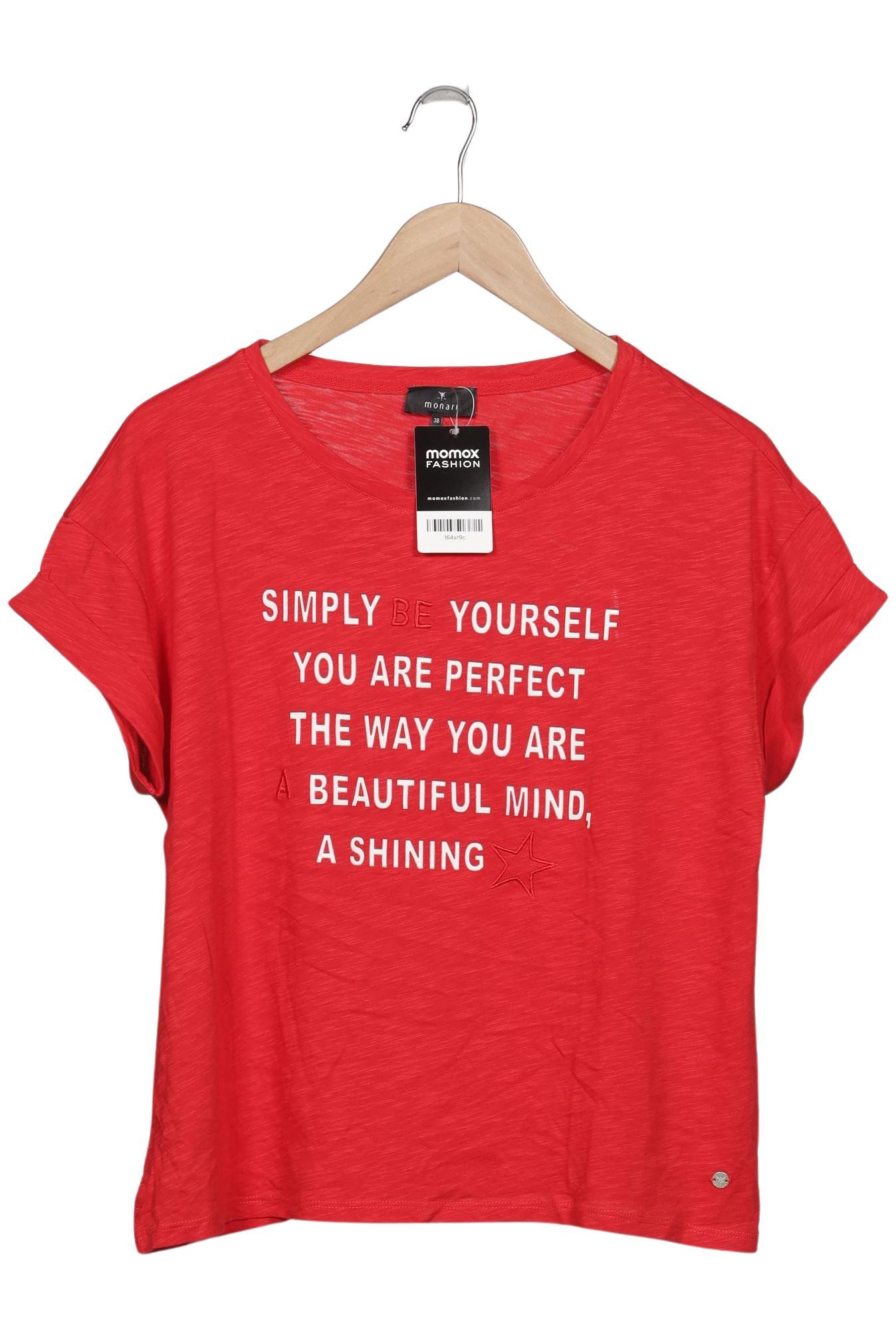

monari Damen T-Shirt, rot, Gr. 38