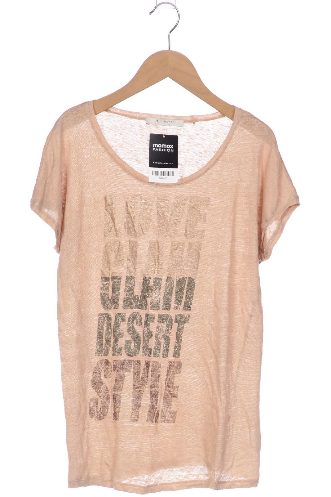 

monari Damen T-Shirt, beige, Gr. 38