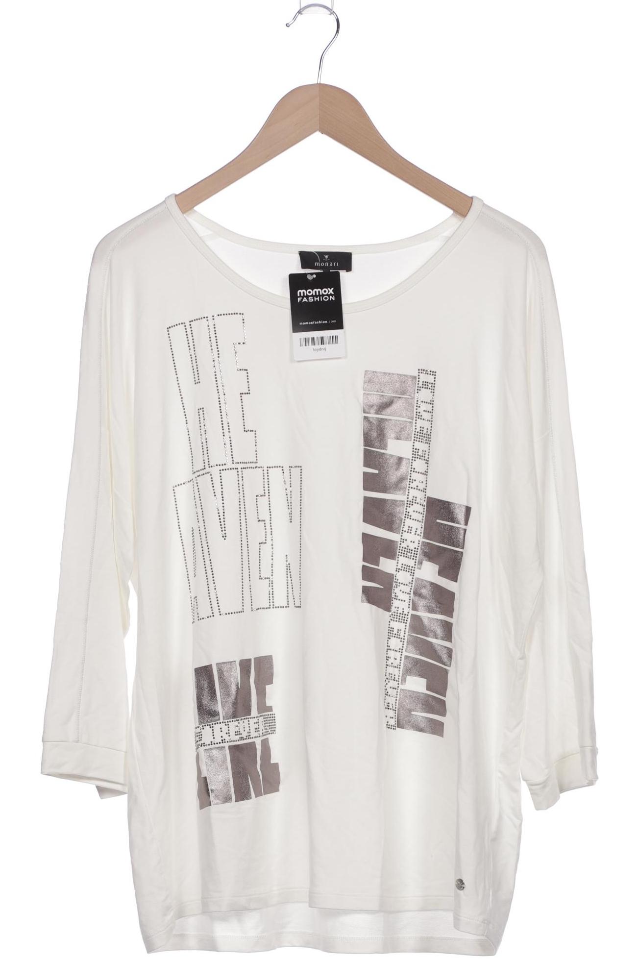 

monari Damen T-Shirt, weiß, Gr. 46