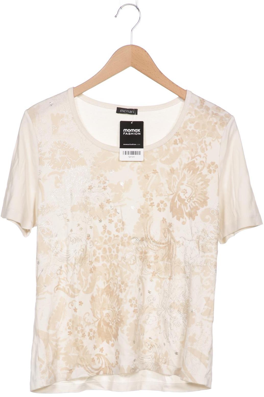 

monari Damen T-Shirt, beige, Gr. 42