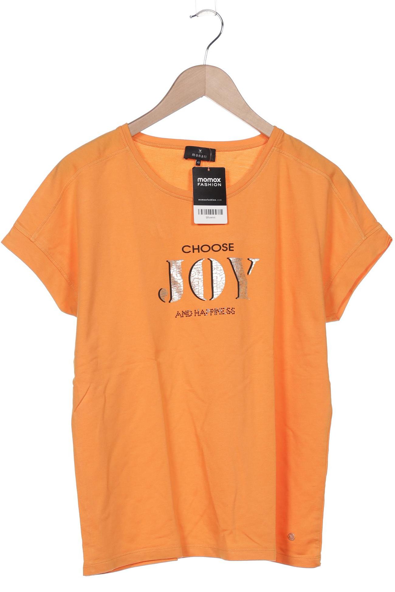 

monari Damen T-Shirt, orange, Gr. 42
