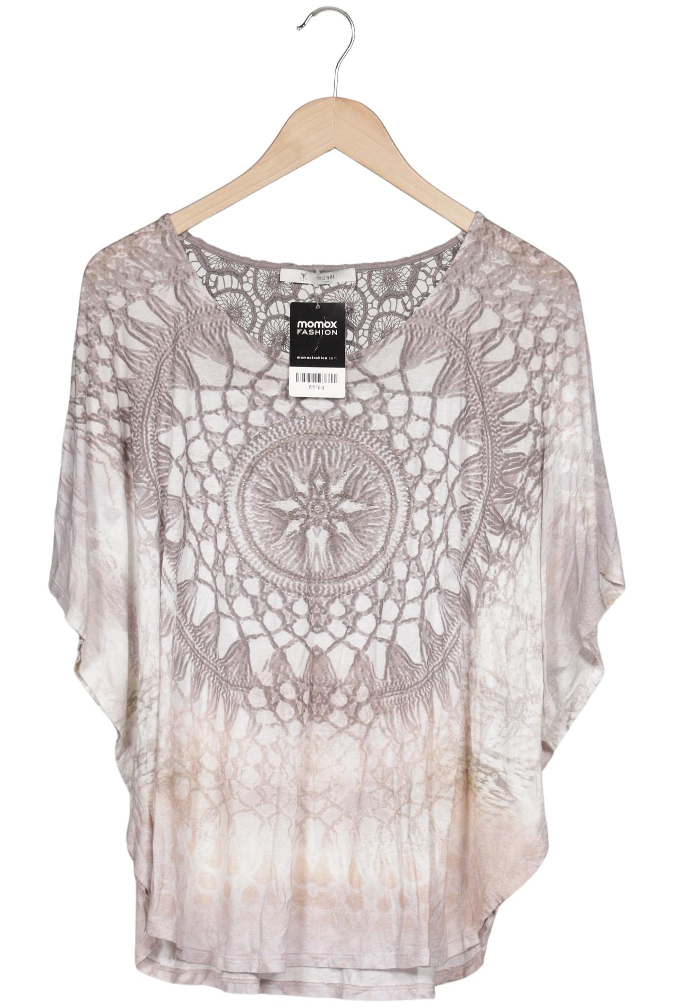 

monari Damen T-Shirt, beige, Gr. 44