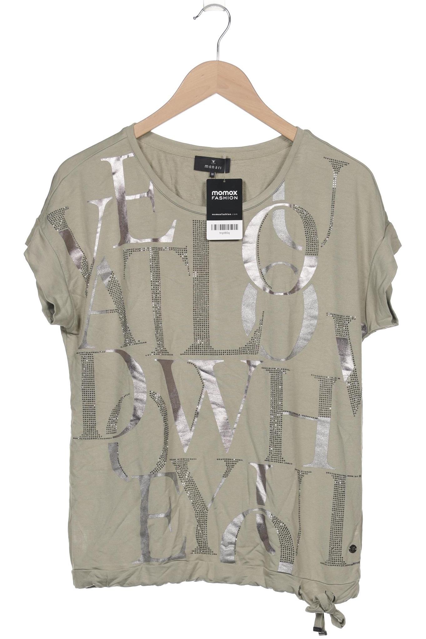 

monari Damen T-Shirt, grün, Gr. 38