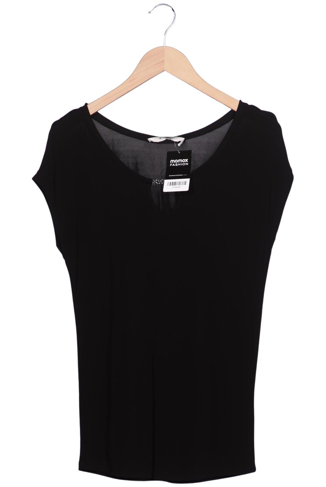 

monari Damen T-Shirt, schwarz, Gr. 36